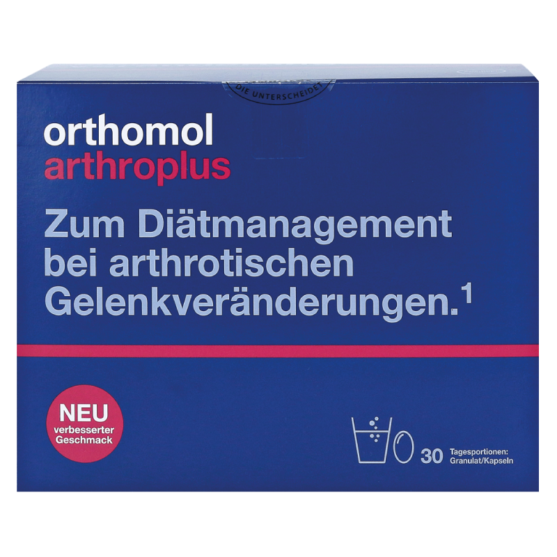 

Orthomol Arthro plus (Ортомол Артро Плюс) курс 30 дней (порошок/капсулы)