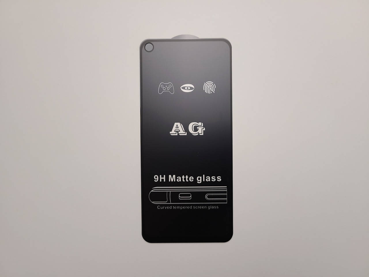 

Матовое защитное стекло для Realme 6, Черный