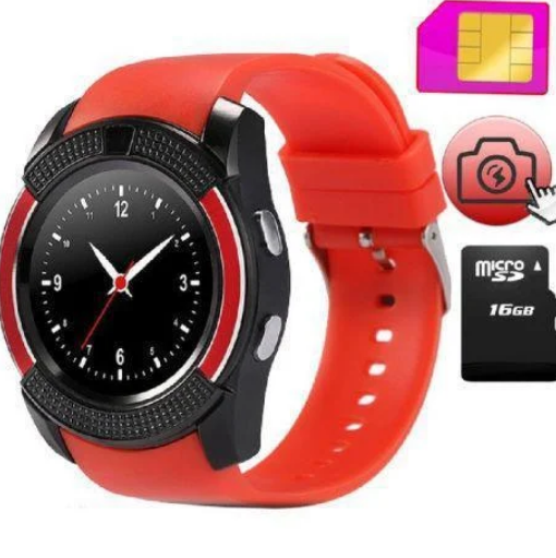 

Smart Watch Smart V8 Часы телефон красный