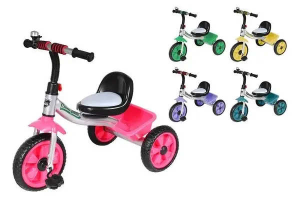 

Велосипед триколісний TILLY CAMPER T-319 з кошиком, дзвінком