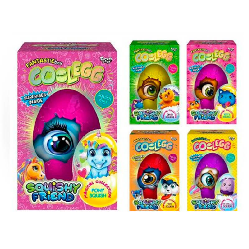 

Большое яйцо с сюрпризами "Cool Egg", 4 цвета