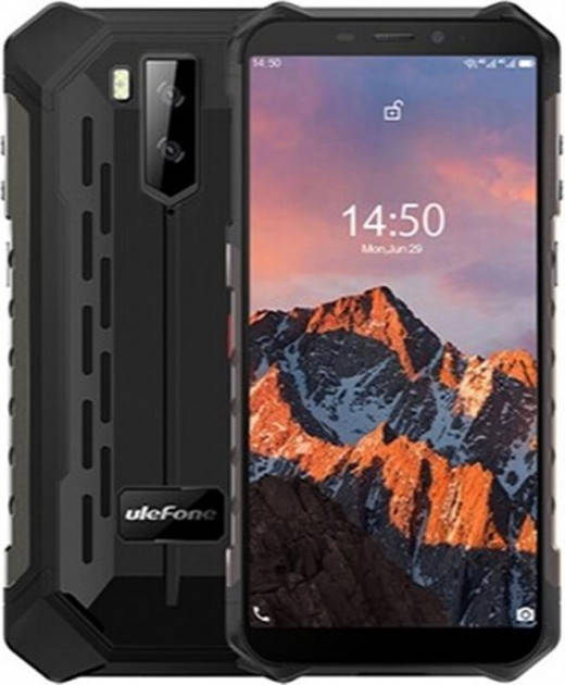 

Смартфон Ulefone Armor X5 Pro 4/64 Dual Sim Black, Черный