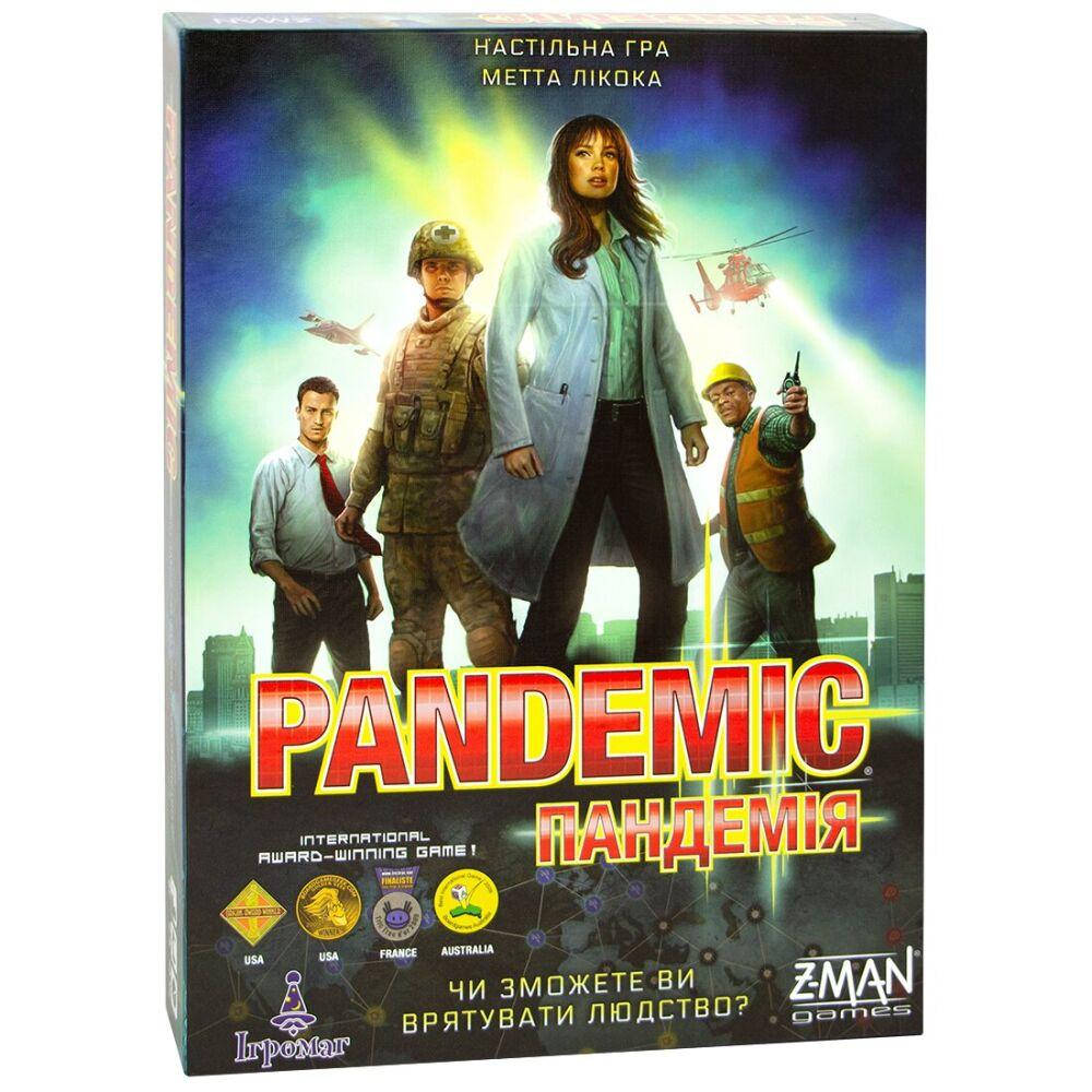 

Настольная игра Пандемия Pandemic укр.версия 7101