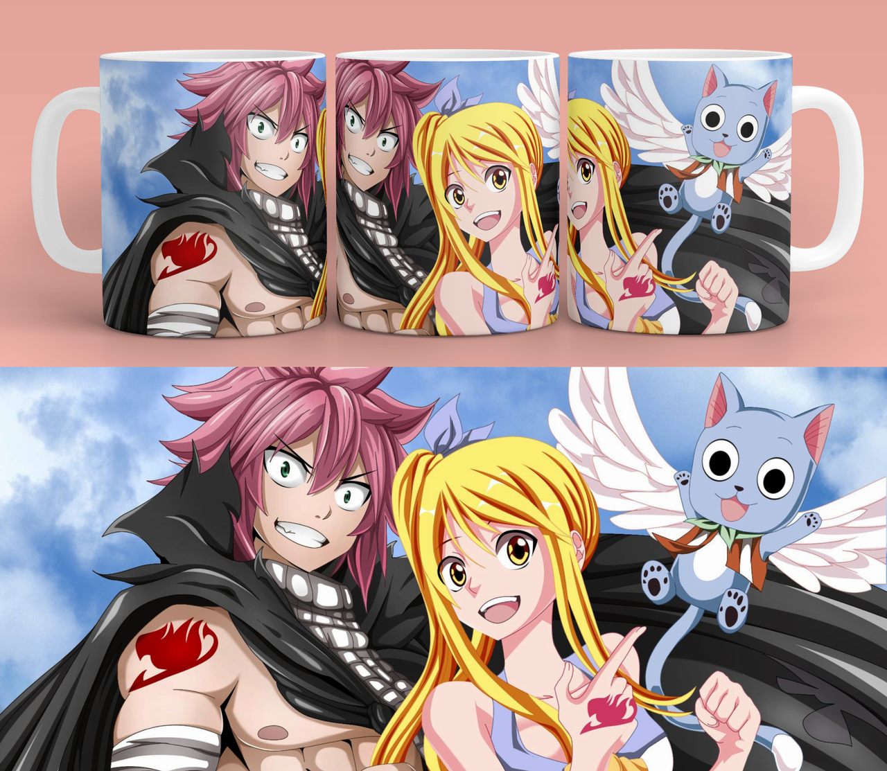 

Кружка Хвост феи 08, Белый