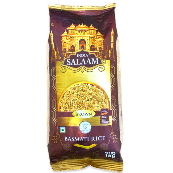 

Рис Басмати коричневый "India Salaam" 1 кг, Индия