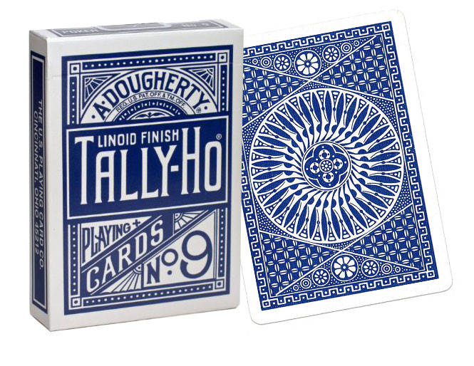 

Карты игральные | Tally-Ho Circle Back синяя