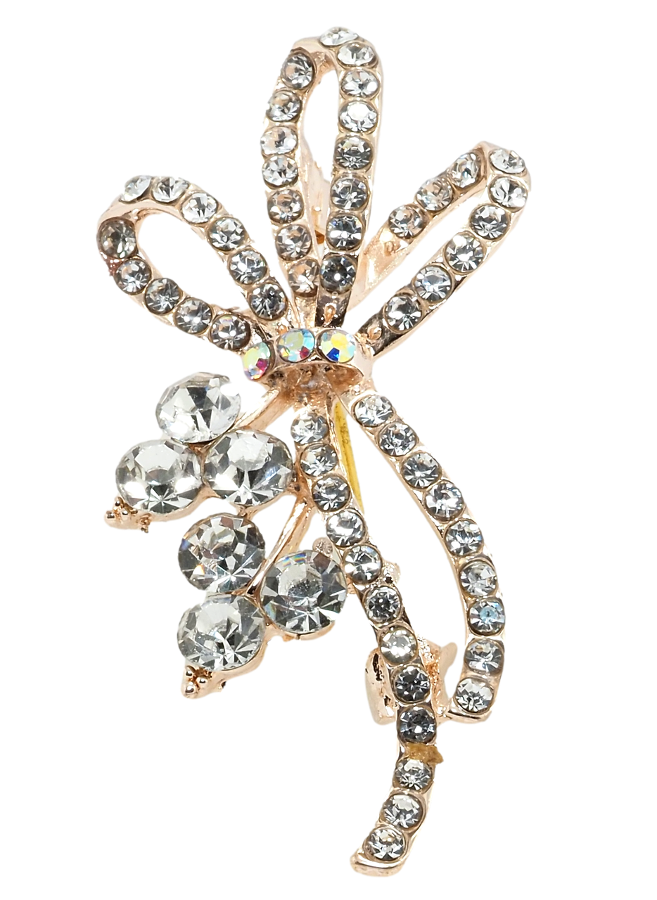 

Брошь "Композиция с стразами"