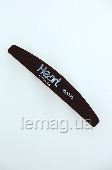 

HEART Пилка для ногтей Half BROWN 100/180, 1 шт.