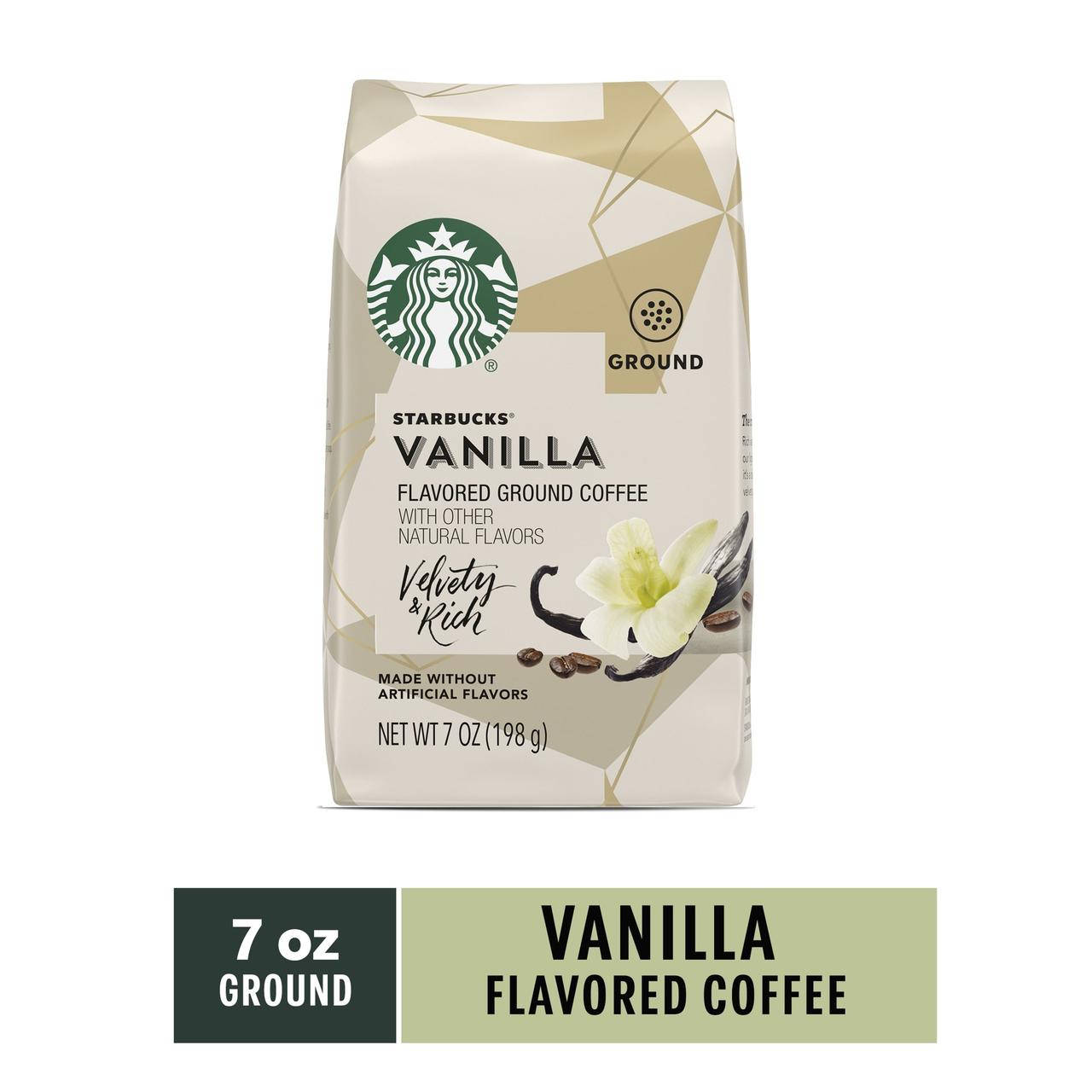 

Молотый кофе Starbucks Vanilla 198g