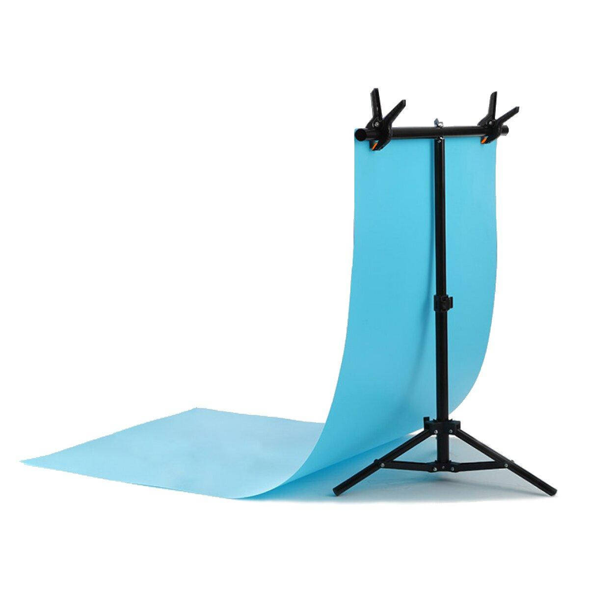 

Стойка держатель для фона Deep T-Shape Stand 0.68×0.75 м крепление прищепками ( 2 кг нагрузка )