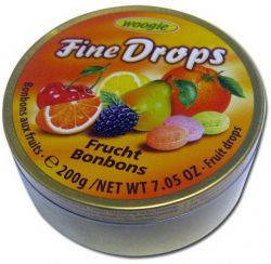 

Леденцы Woogie Fine Drops фрукты 200 г