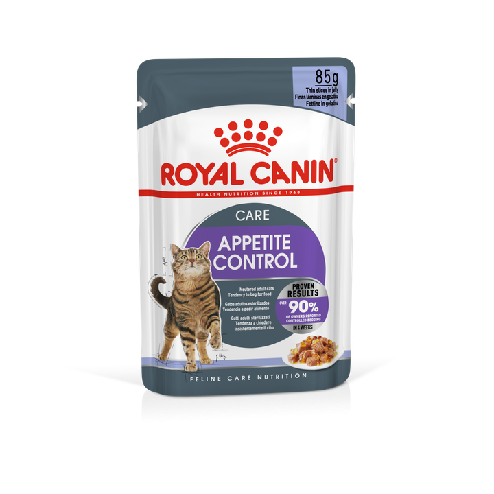 

Влажный корм для котов Royal Canin Appetite Control Care Jelly 85 г Акция