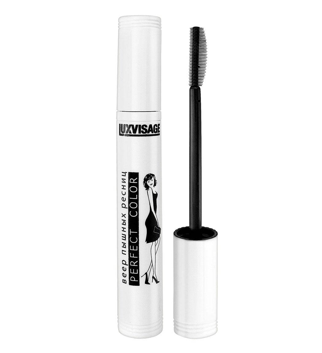 

ОБЪЕМНАЯ ТУШЬ ДЛЯ РЕСНИЦ PERFECT COLOR ВЕЕР ПЫШНЫХ РЕСНИЦ, Черный