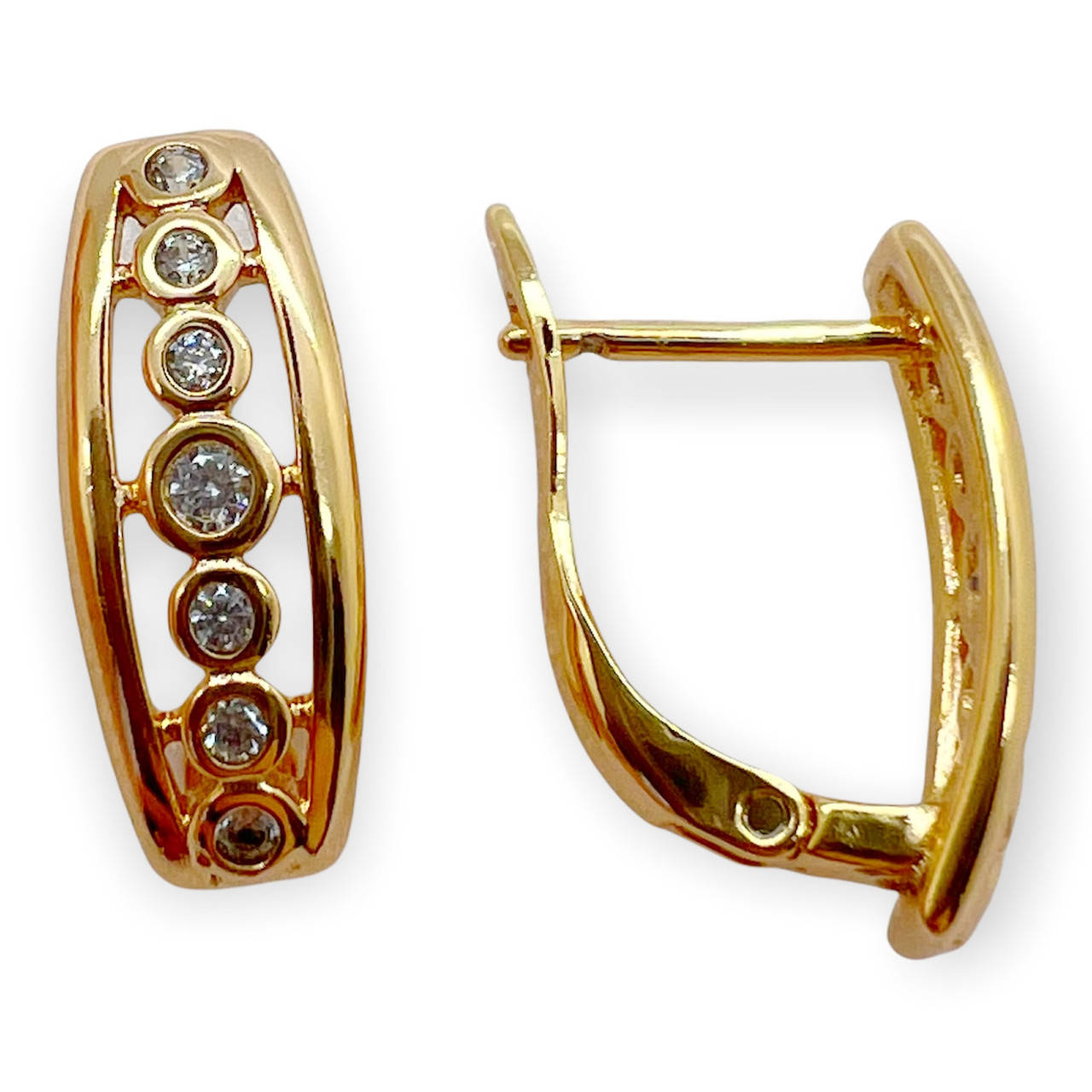 

Сережки xp. 18k