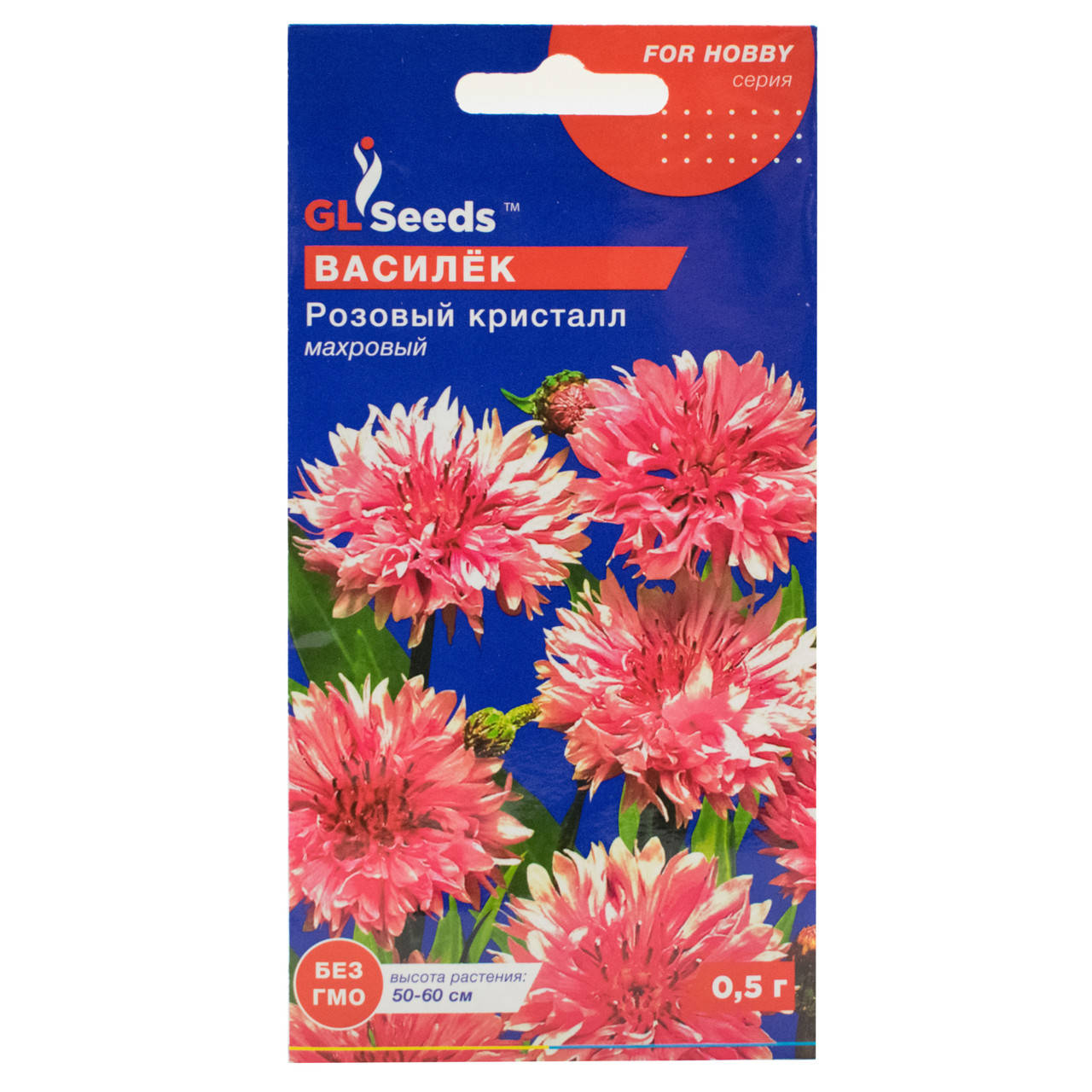 

Василёк Розовый кристалл 0.5 г Gl Seeds