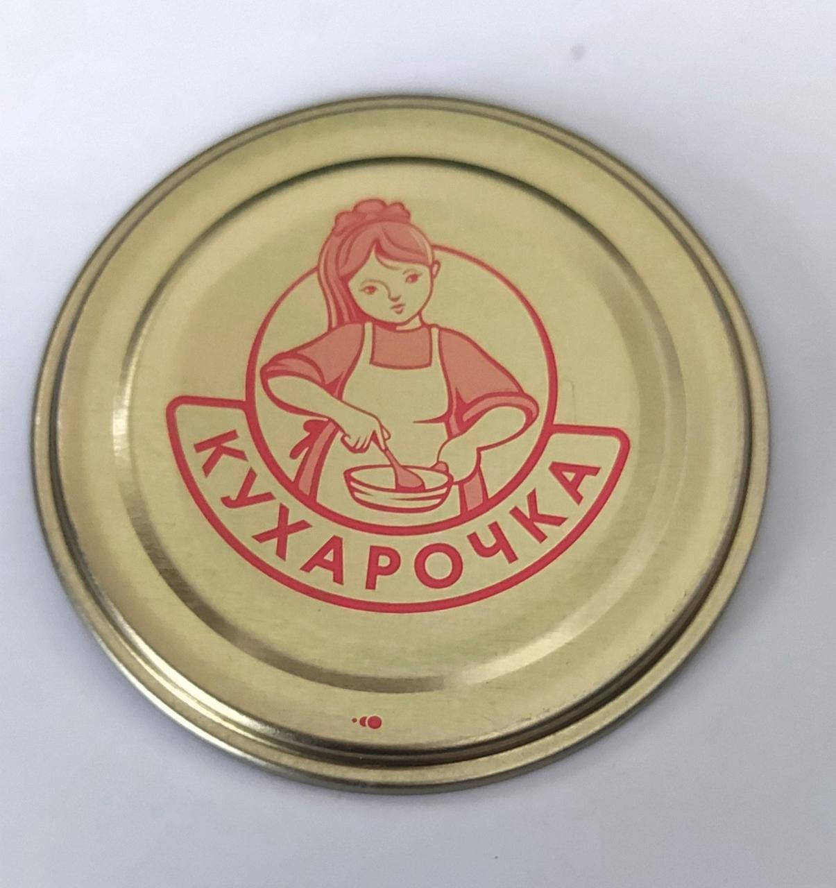 

Крышка для закатки банок диаметром 82 мм под ключ Кухарочка