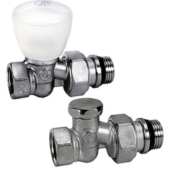 

Комплект для подключения радиаторов 1/2" прямой Giacomini (R6X033+R17X033)