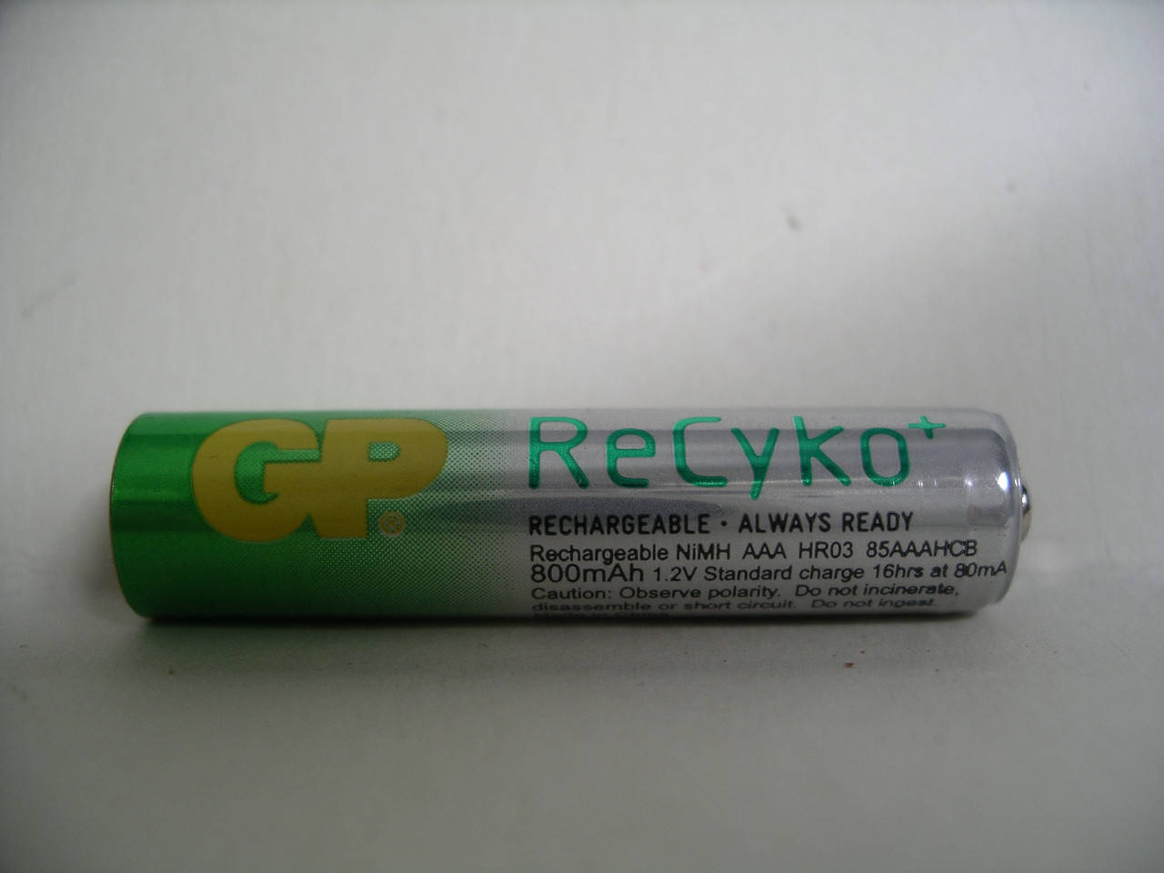 

Аккумулятор GP Recyko AAA 800 mah