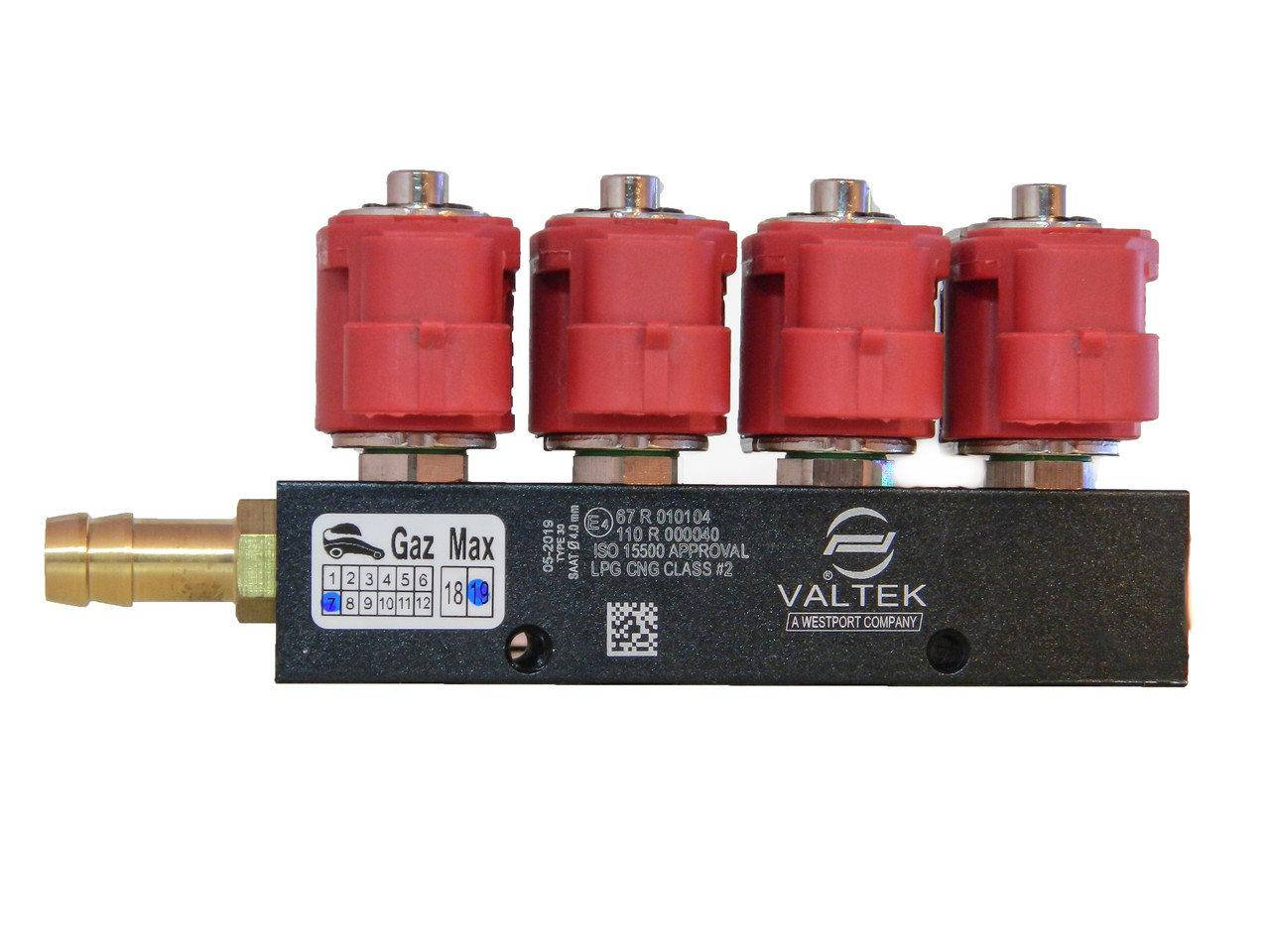 

Газовые форсунки Valtek 4 цилиндра 3Om Type 30 Италия