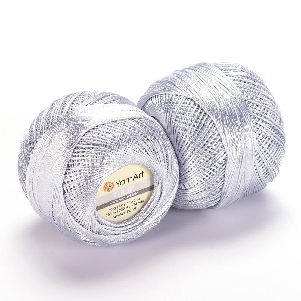 

Yarnart Tulip № 475 светло-серый