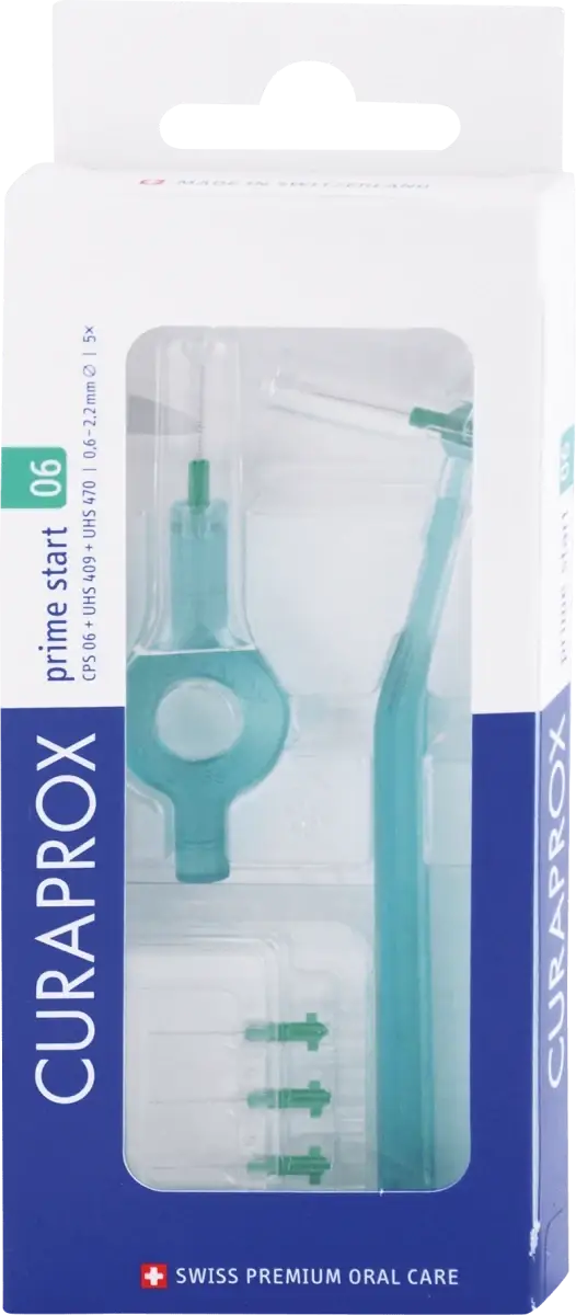

Межзубные щетки Curaprox Prime Start размер 06, 5 шт