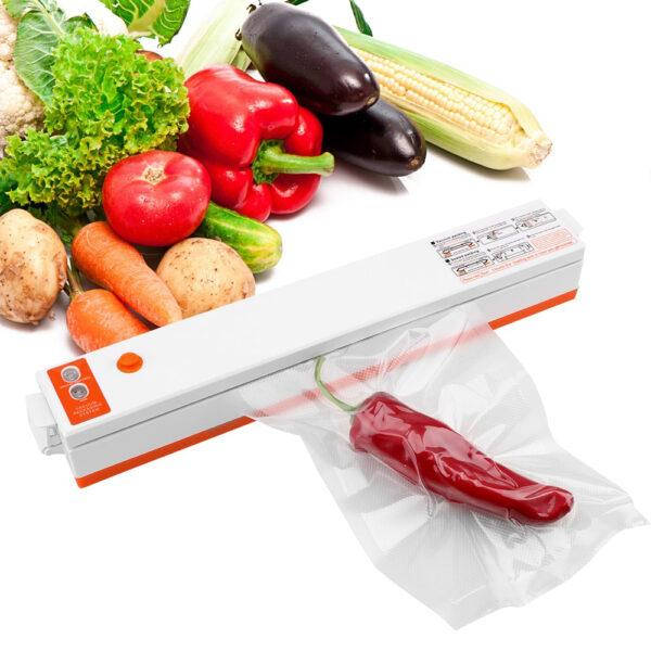 

Вакуумный упаковщик для еды VACUUM FOOD SEALER Бытовой вакууматор для продуктов
