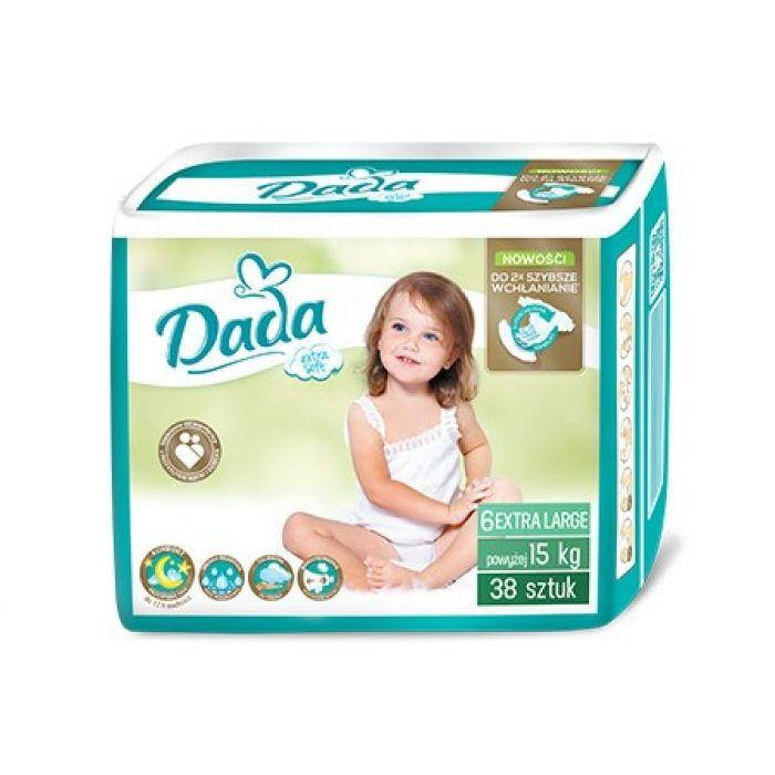 

Подгузники Дада Dada Premium Extra Soft 6 Extra Large (15+ кг), 38 шт