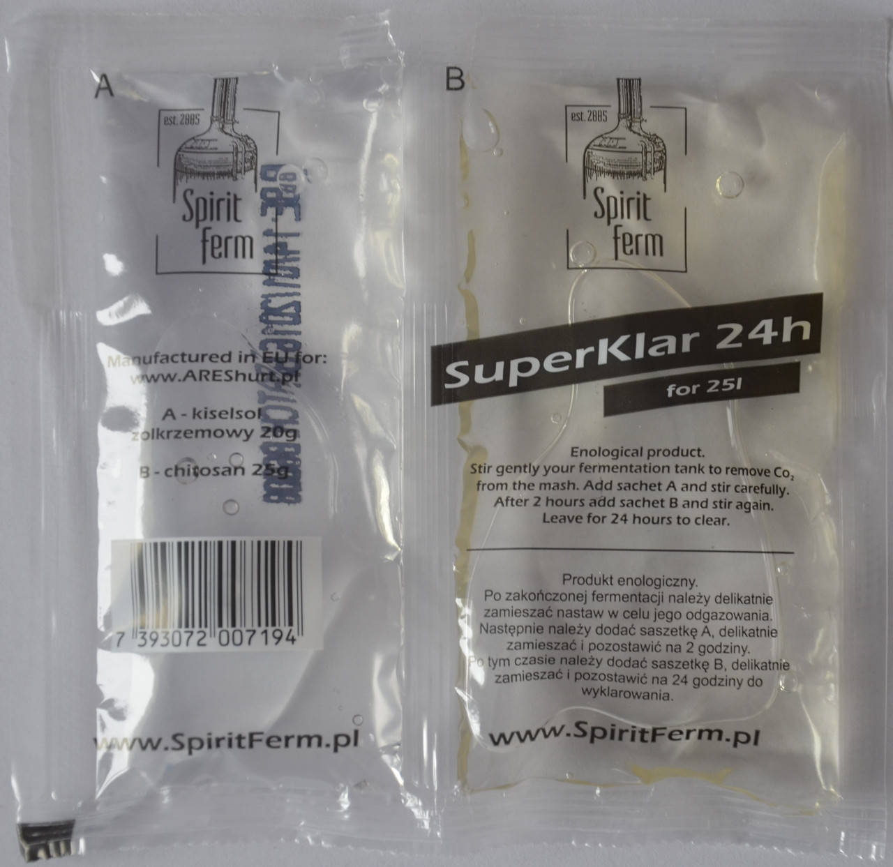 

Spiritferm Средство для осветления SuperKlar 24h