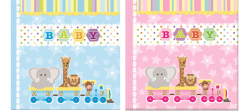 

Фотоальбом Baby Zoo 200ф. 10x15см. Blue Pink