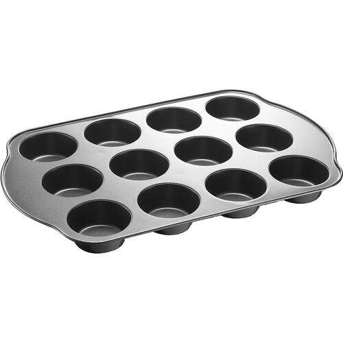 

Форма для кексов Maxmark MK-P120 41х26.5х3 см, Темно-серый