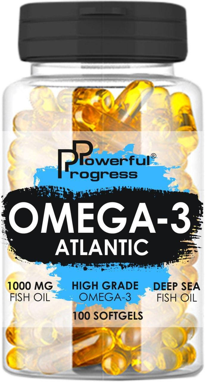 

Жирні кислоти Powerful Progress Atlantic Omega-3 90 caps