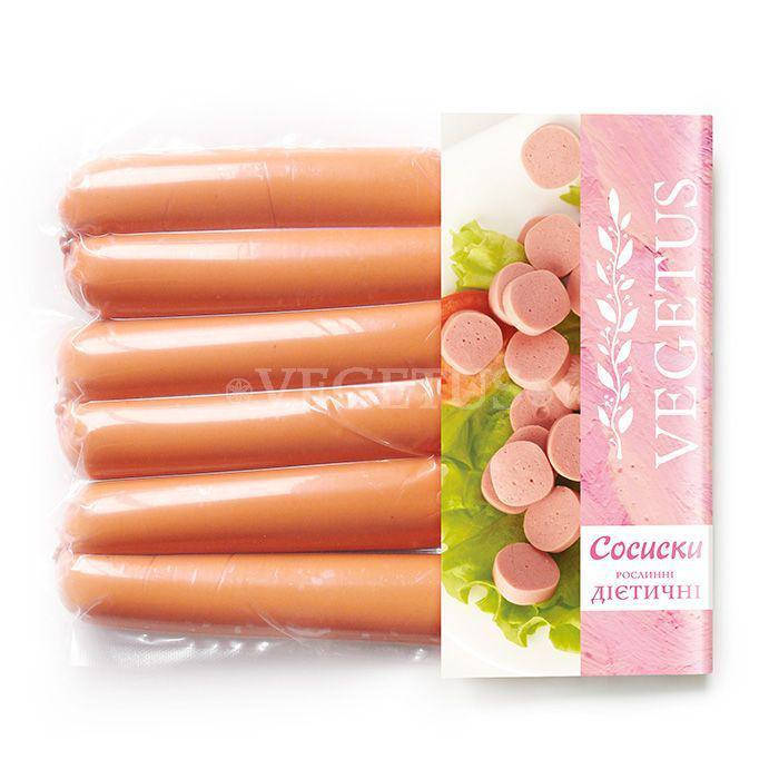 

Сосиски растительные "Диетические", Vegetus, 360г.