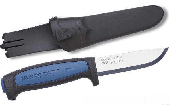 

Туристический Нож с чехлом Morakniv (Мора) "PRO "S" (12242) Нержавеющая сталь, Синий