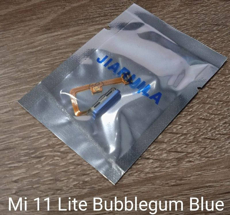 

Сканер отпечатков с кнопкой питания для Xiaomi Mi 11 Lite Bubblegum Blue