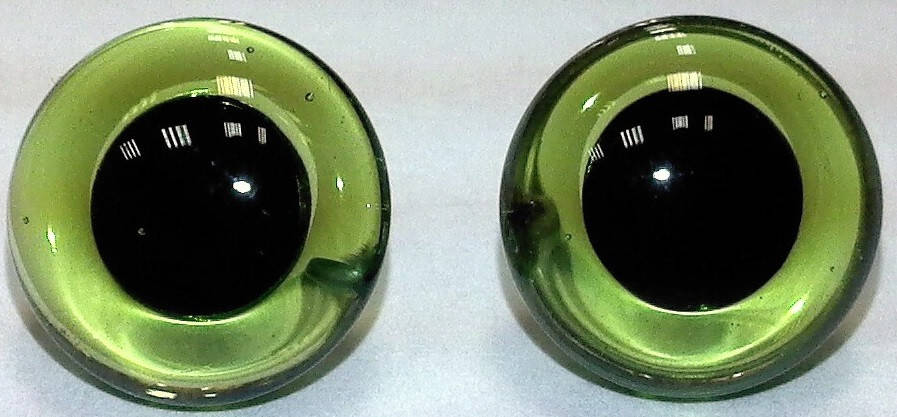 

Глазки стеклянные, зелёные, 5 мм, №15Т