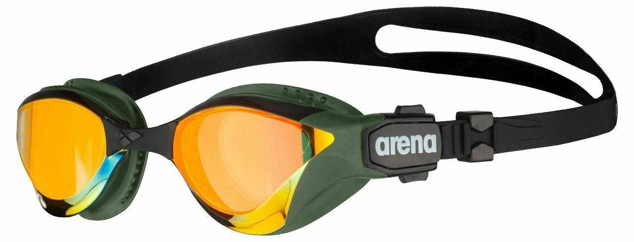 

Окуляри для плавання Arena Cobra Tri Swipe Mirror Racing Swimming YELLOW-COPPER Army