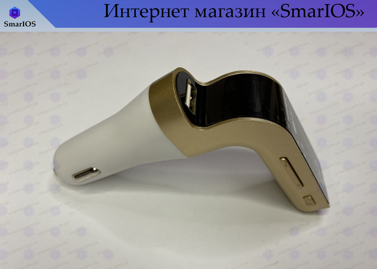 

FM Модулятор для Автомобиля CARG7 Золотистый