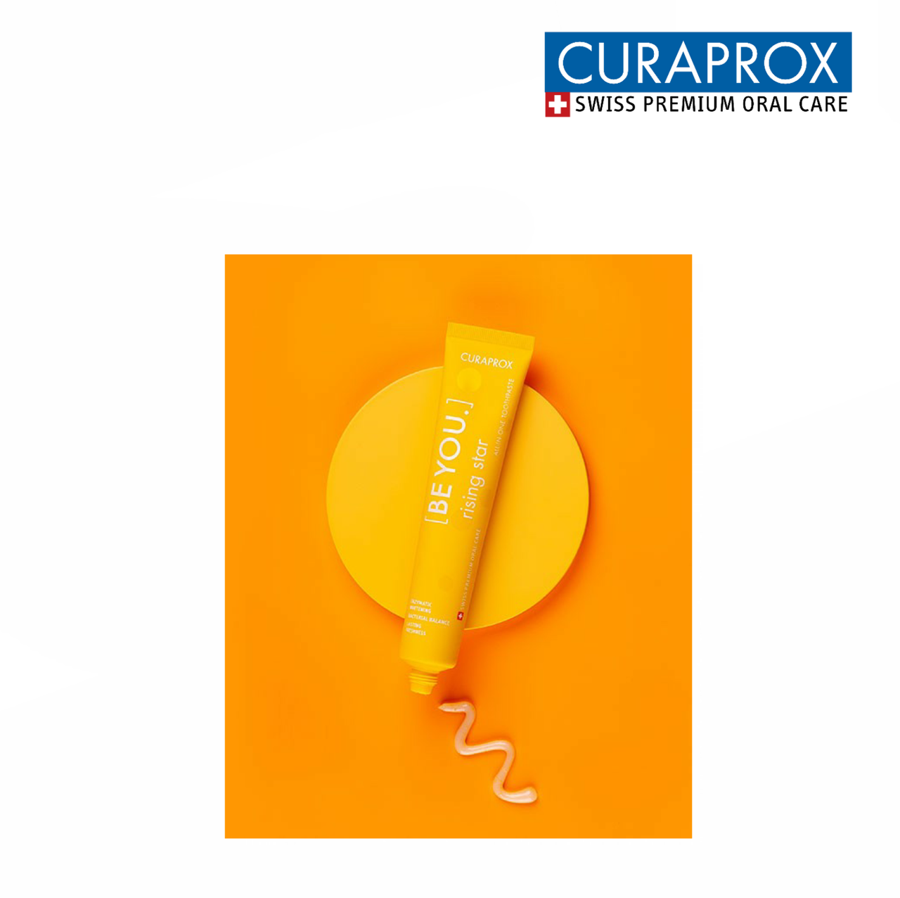 

Зубная паста Curaprox BE YOU RISING STAR Yelloy (грейпфрукт+бергамот),60 мл.