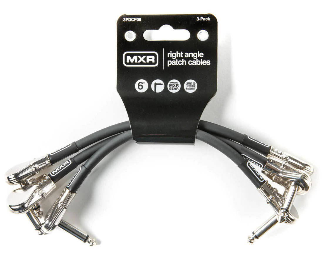 

Инструментальный патч-кабель MXR 6in Patch Cable 3-Pack