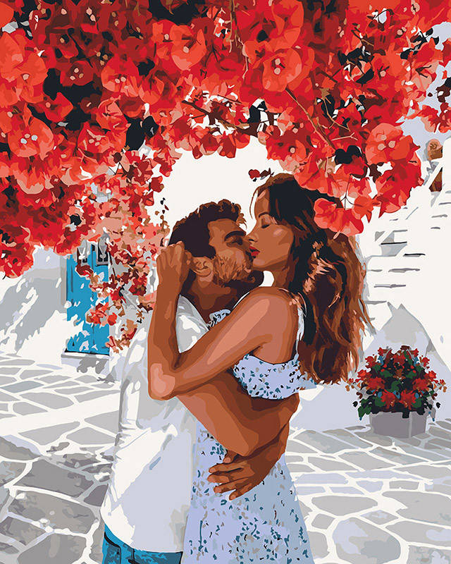 

Картина по номерам Идейка Сладкие объятия 40x50 см (в коробке) арт.KH4675