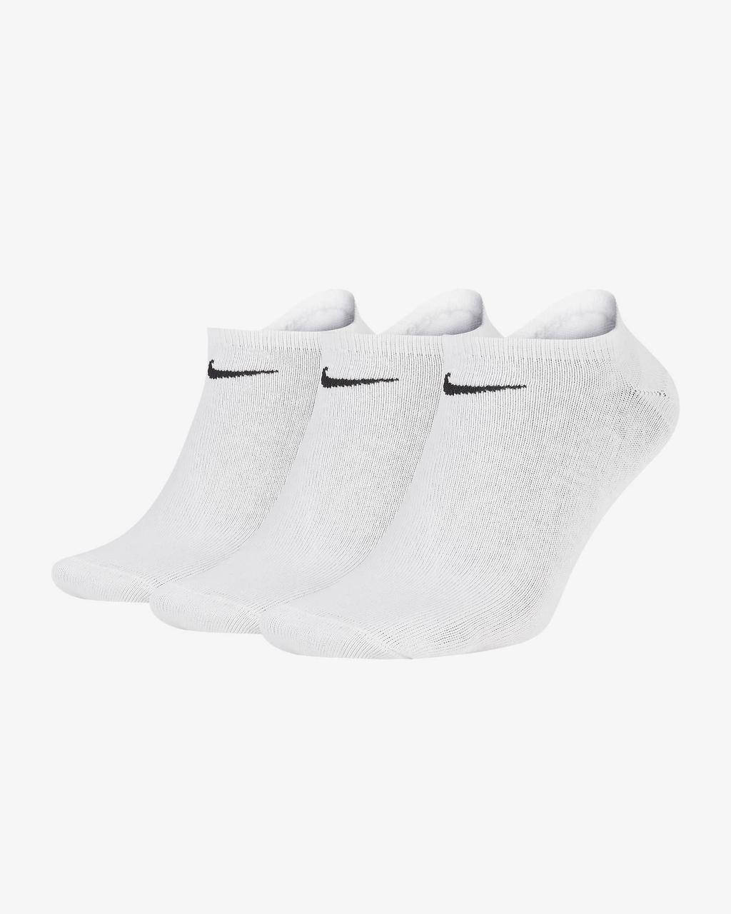 

Спортивные носки Nike 3 пары Value No Show SX2554-101 43-46