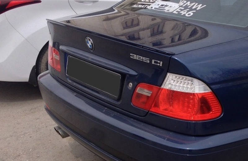 

Реснички+бленда+лип спойлер на БМВ БМВ Е46 ( BMW E46)