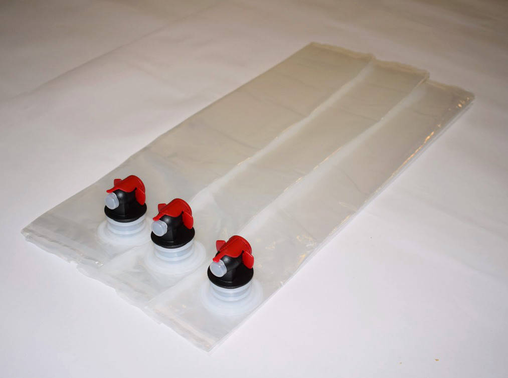 

Пакет 2L с краном прозрачн