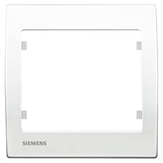 

Рамка одинарная Siemens Iris белоснежная (S18001 W)