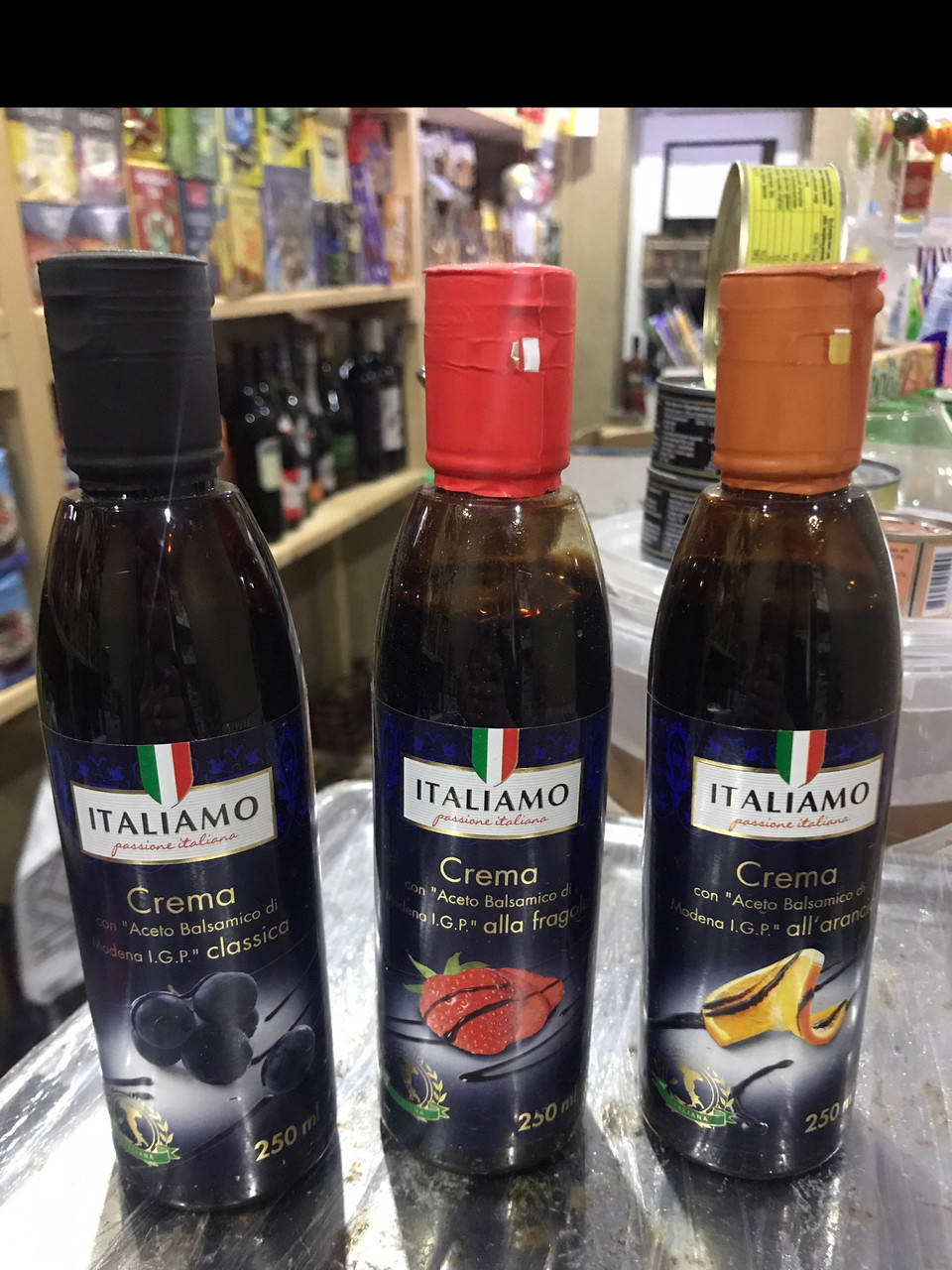 

Соус бальзамический Italiamo, черничный/апельсиновый