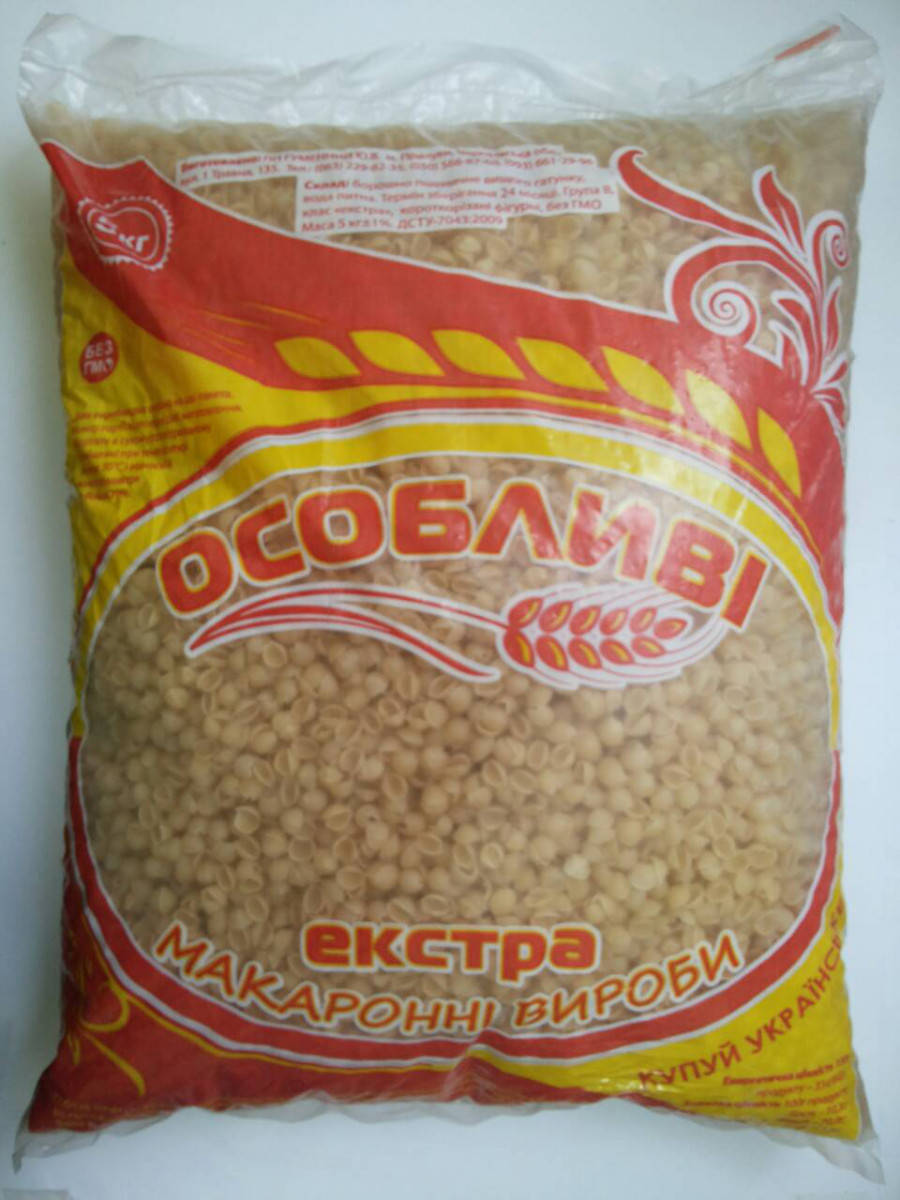 

Макаронні вироби 3 кг Ракушка фас. Прилуки