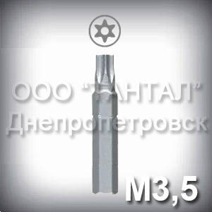 

Бита М3,5 шлиц Security Torx - насадка для отвёртки к Винтам антивандальным М3