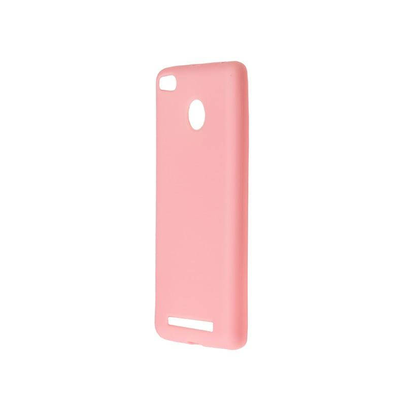 

Чехол силиконовый розовый для Xiaomi Redmi 3s