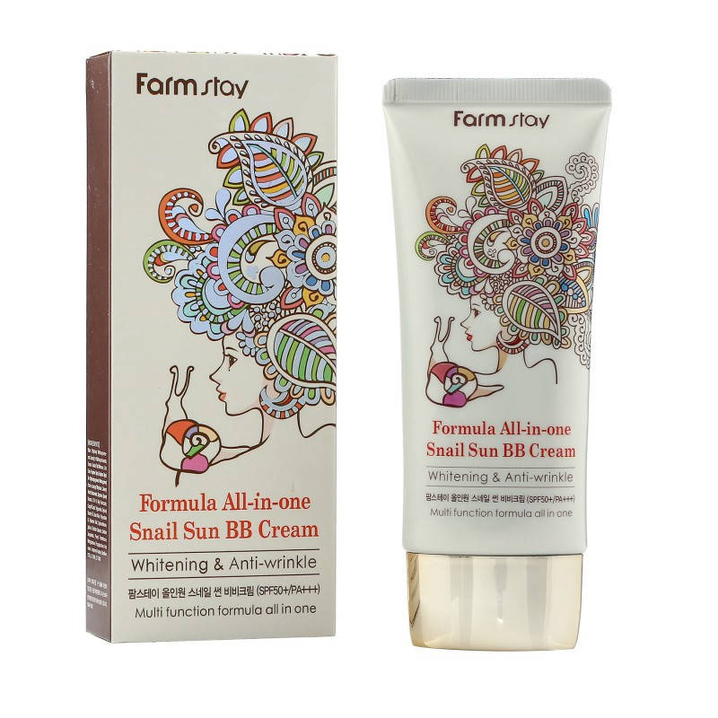 

Многофункциональный BB-крем Farm Stay Formula All-in-one Snail