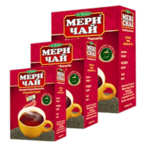 

МЕРИ ЧАЙ Черный индийский чай среднелистовой 500 г (+ложка) FBOP * 40 шт в ящике